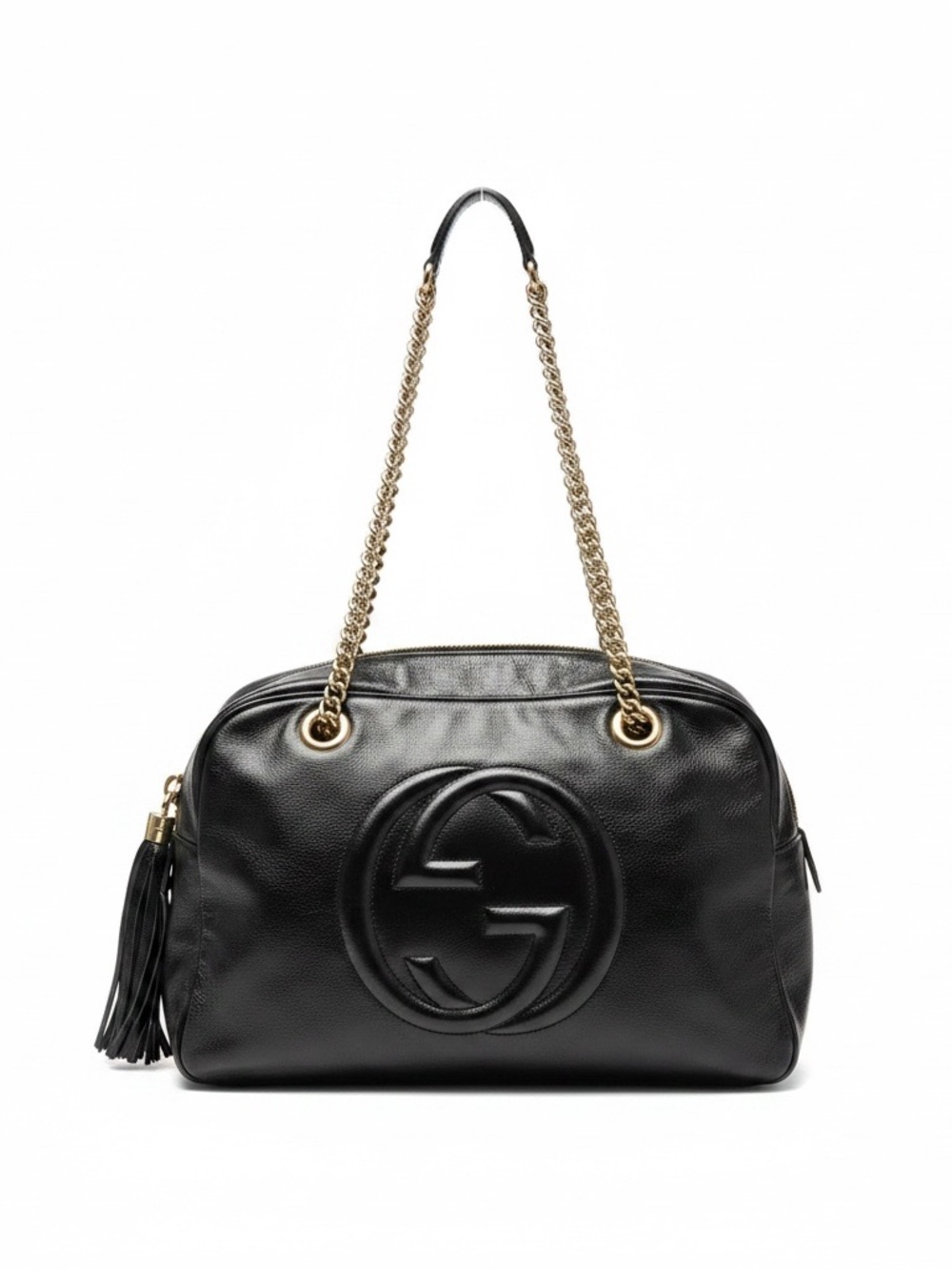 🖤 Authentic Gucci Soho Leather Chain Shoulder Bag 🖤 - Picture 2 of 13